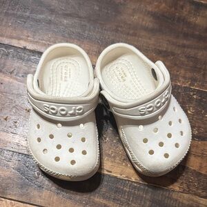 CROCS Kids Cream Water Shoes